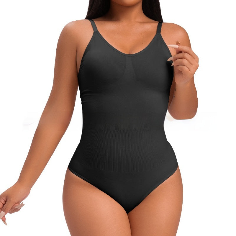 Seamless T-Back Bodybuilding Jumpsuit & Shapewear