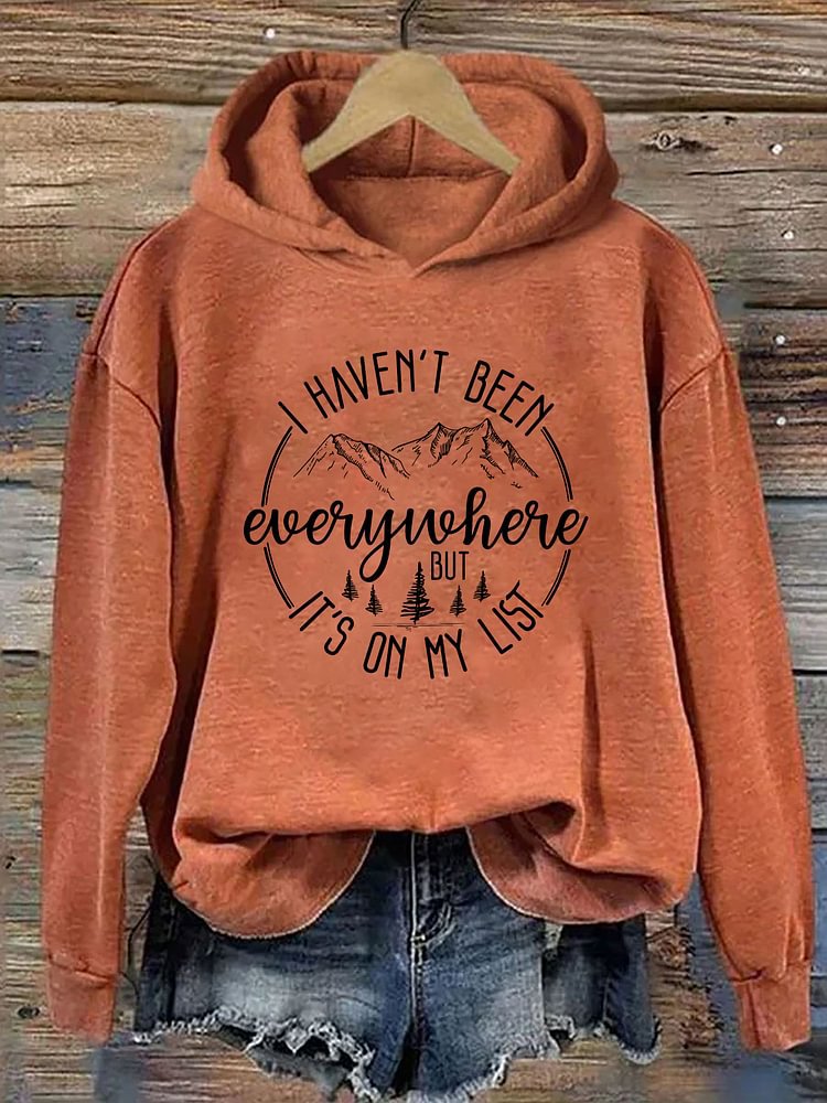 Women's 3D Printed Casual Hooded Sweatshirt