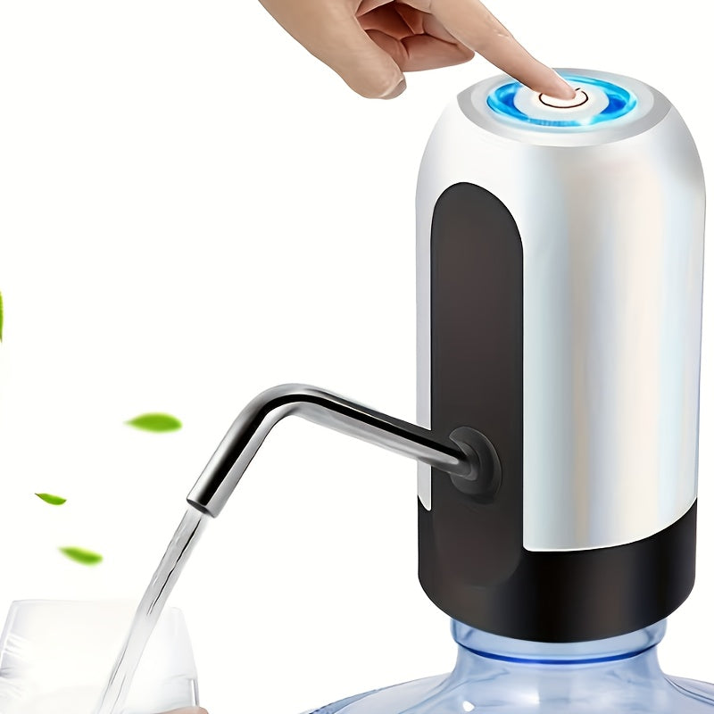 USB Rechargeable Electric Water Bottle Pump for 3-5 Gallon Jugs