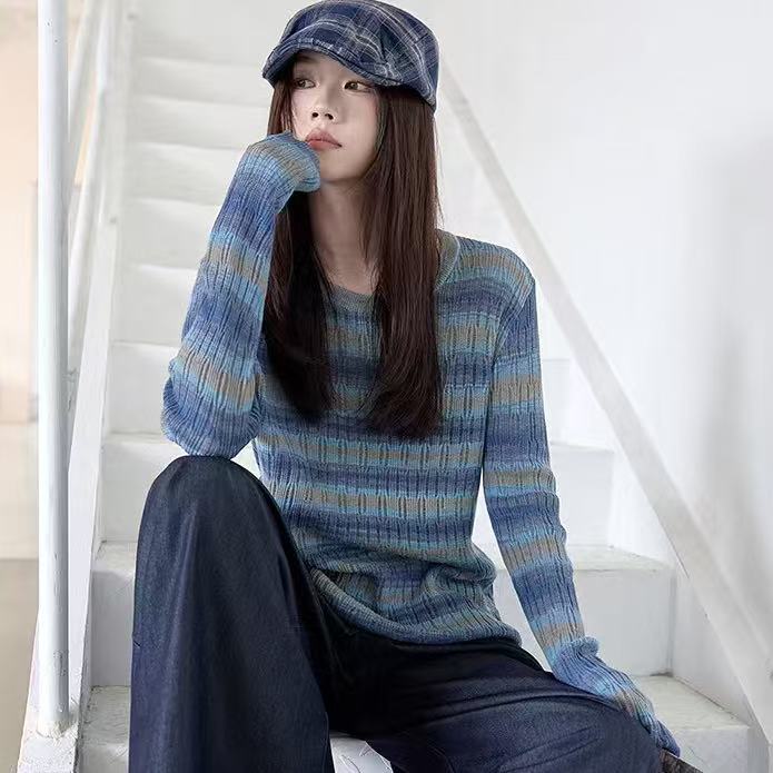 New Fashion Striped Sweater for Women