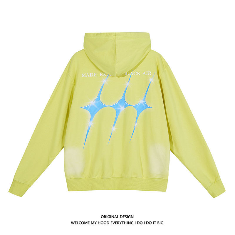 Cozy Letter Print Oversized Sweatshirt for Women