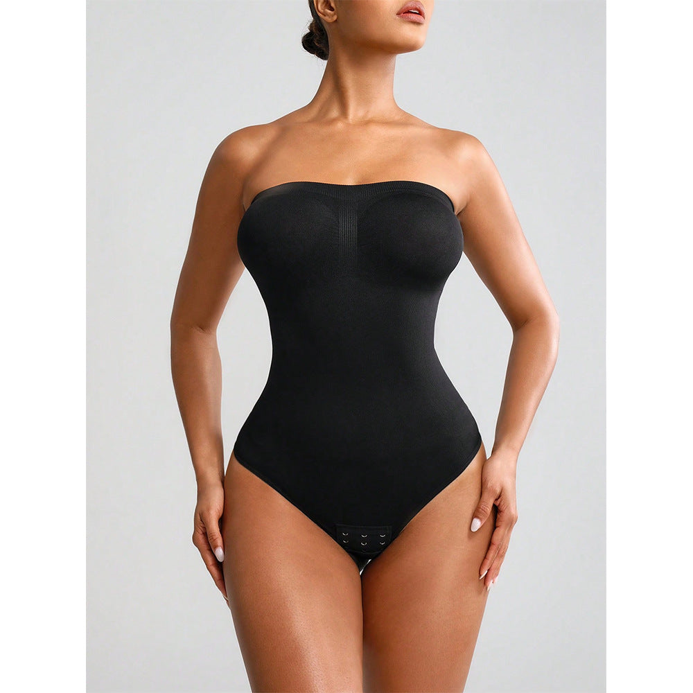 Seamless Body Shaper Push-Up Jumpsuit