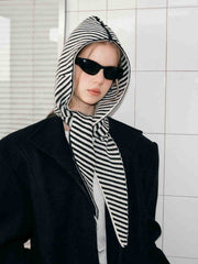 Warm Hooded Scarf Hat