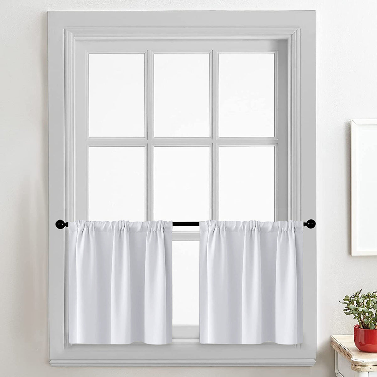 Shade Solid-color High-precision Short Curtain