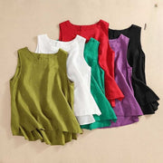 Loose Cotton‑Linen Vest – Effortless Summer Vibes