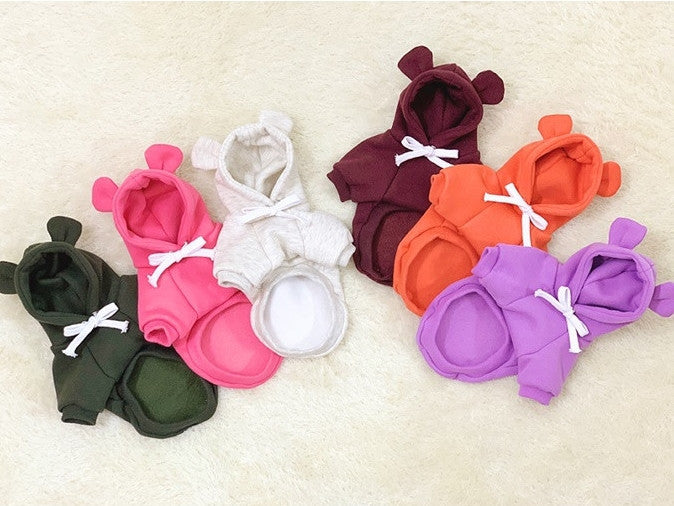 Cute Bear Ear Matching Pet & Owner Hoodie