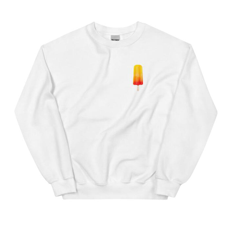 Cartoon Ice Pop Graphic Sweatshirt