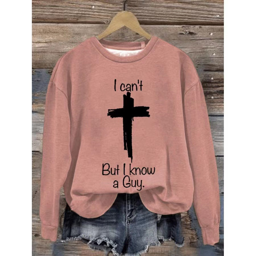 Women's Casual Loose Crew Neck Cotton Sweater