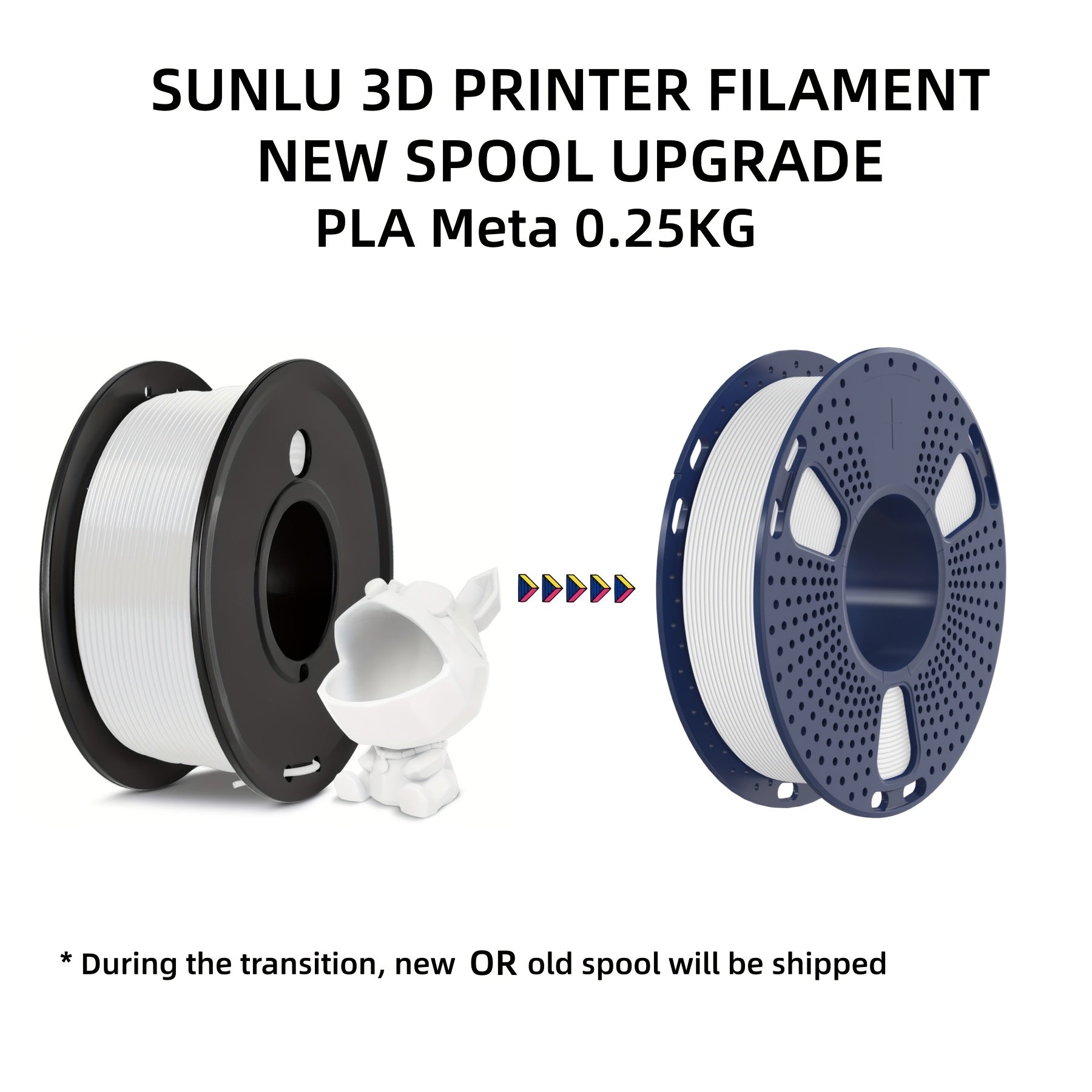 PLA Meta Filament 1.75mm 1kg (330m) Toughened for 3D Printing