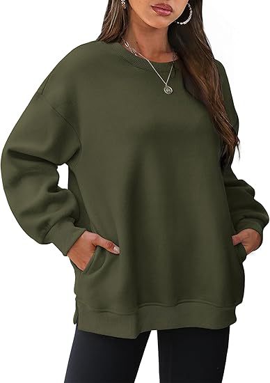 Oversized Velvet Long Sleeve Pullover Sweatshirt