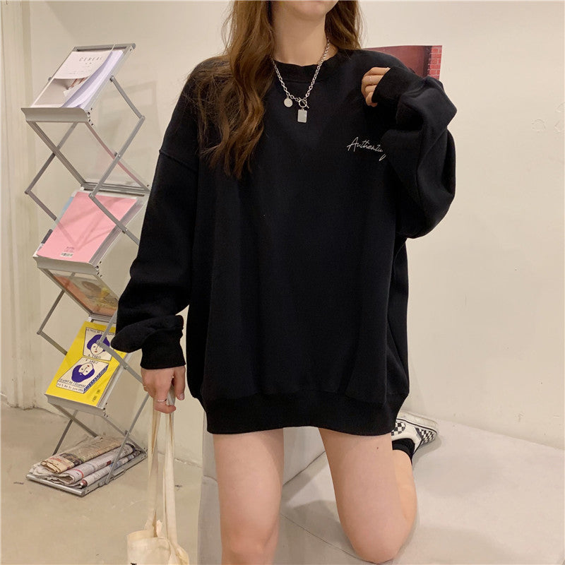 Cozy Korean Style Loose Hoodie for Women