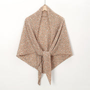 Floral Chiffon Square Scarf - Elegant & Versatile