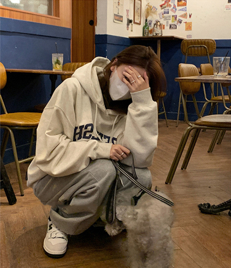 Cozy Oversized Autumn Winter Pullover Hoodie