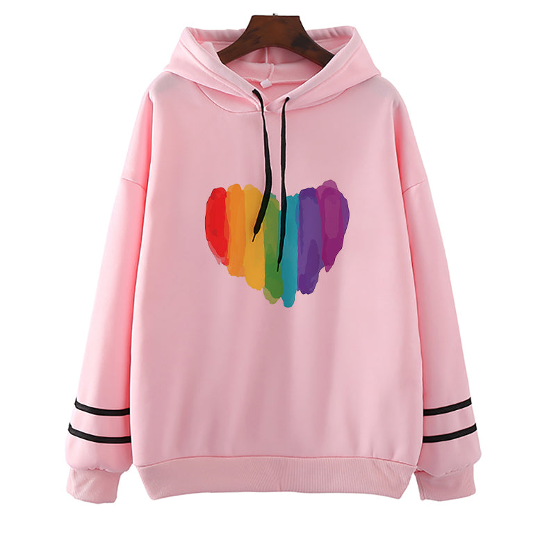 Purple Trendy Casual Long Sleeve Sweatshirt