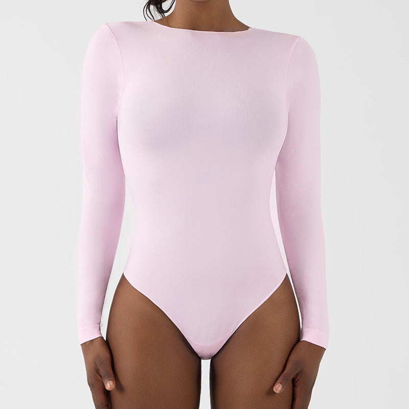 Seamless High-Elastic Frayed Soft Jumpsuit
