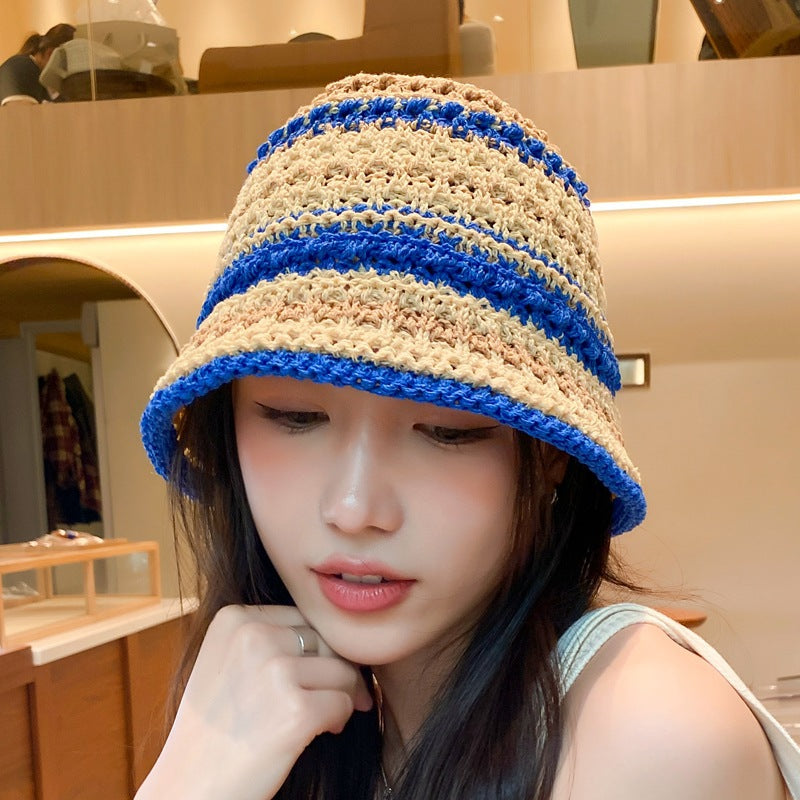 Chic Women's Summer Sun Hat for Vacation & Beach UV Protection