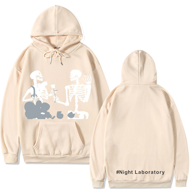Korean Style Versatile Casual Pullover Hoodie