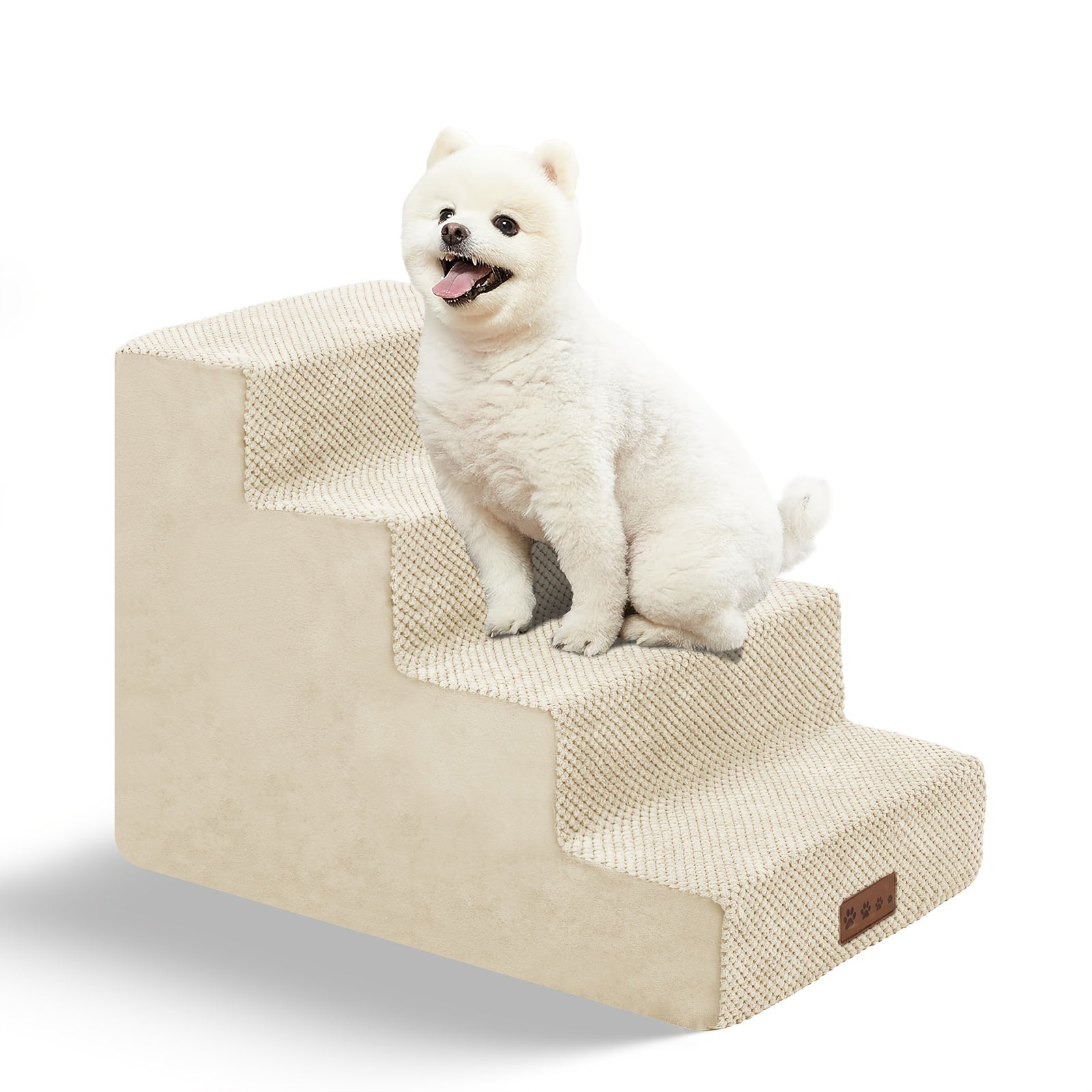2, 3, 4, 5 Step Dog Stairs - Non-slip, Washable, Pet Stairs For Small/medium/large Dogs