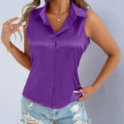Satin Slip‑On Shirt – Effortless Chic, All‑Day Comfort