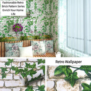 Transform Your Space with 3D Brick Effect Wallpaper
