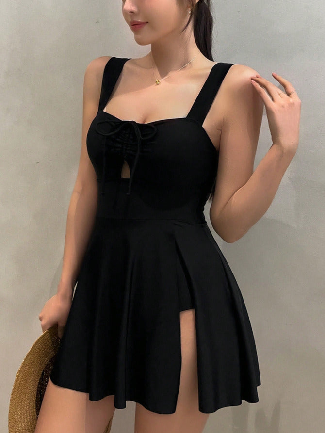 Tummy Control Modest One-Piece Swimsuit