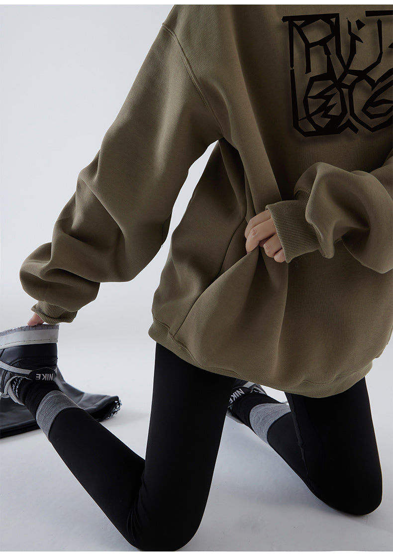 Women's Velvet Thickened Fleece Hoodie
