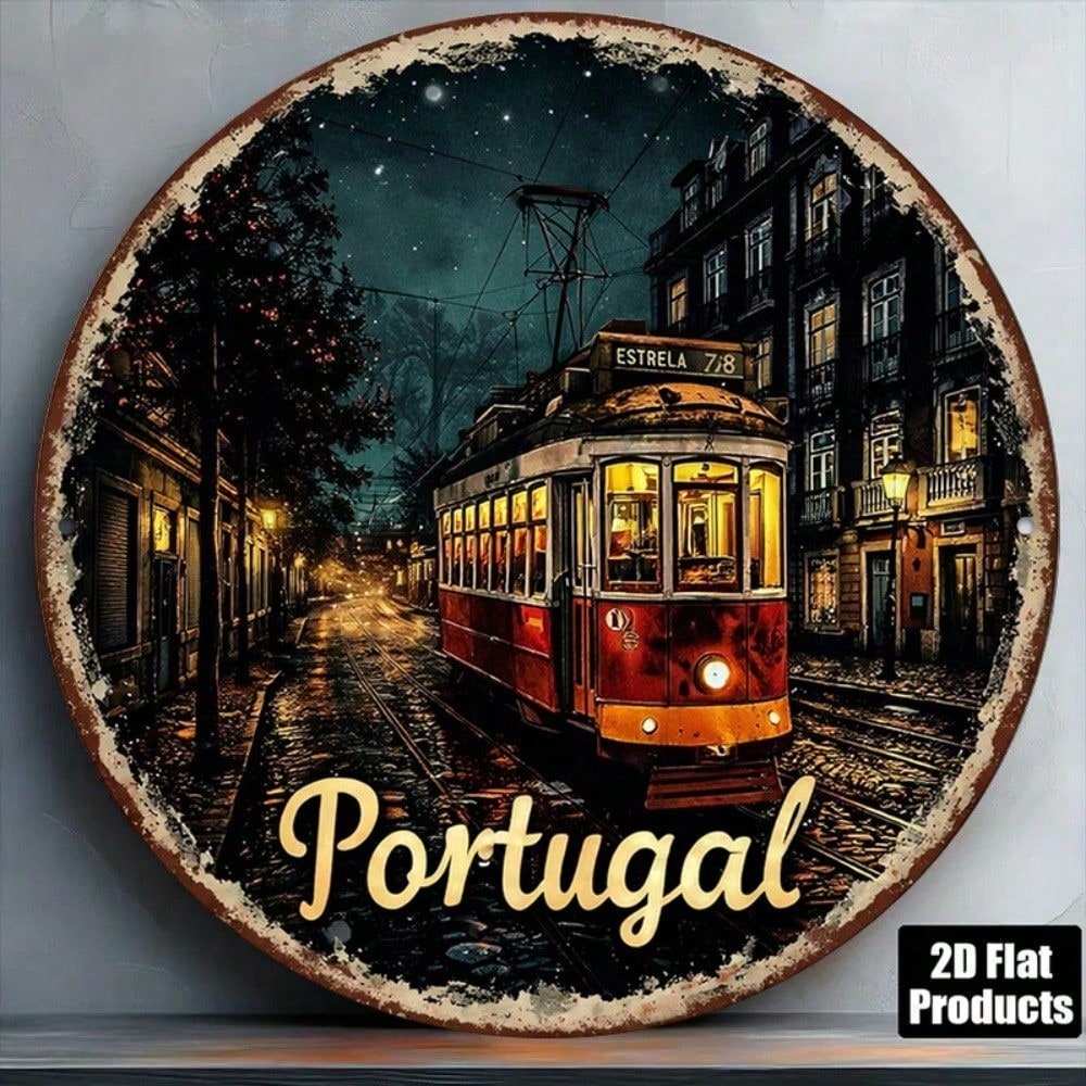 Lisbon Tram Wall Art