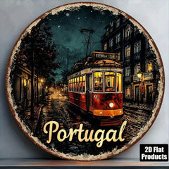 Lisbon Tram Wall Art