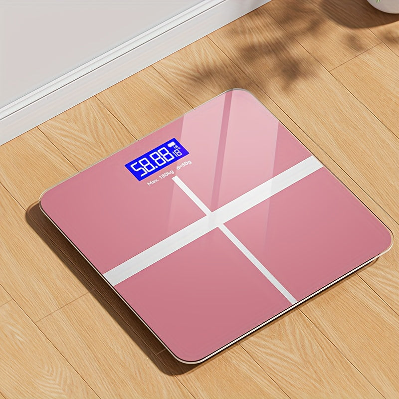 Weight Scale Electronic Scale, 396 Pound Digital Bathroom Scale, High-precision Weight Scale With LCD High-definition Display Screen And Temperature Display (switchable Between KG And Pounds), Ultra W