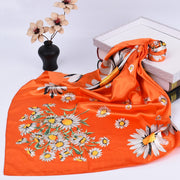 Vibrant Satin Decorative Towel