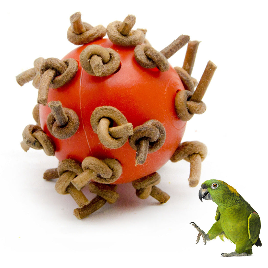 Interactive Parrot Chewing Ball for Hours of Fun