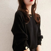 New Design Sense Niche Base Stylish Fashion Red Sweater