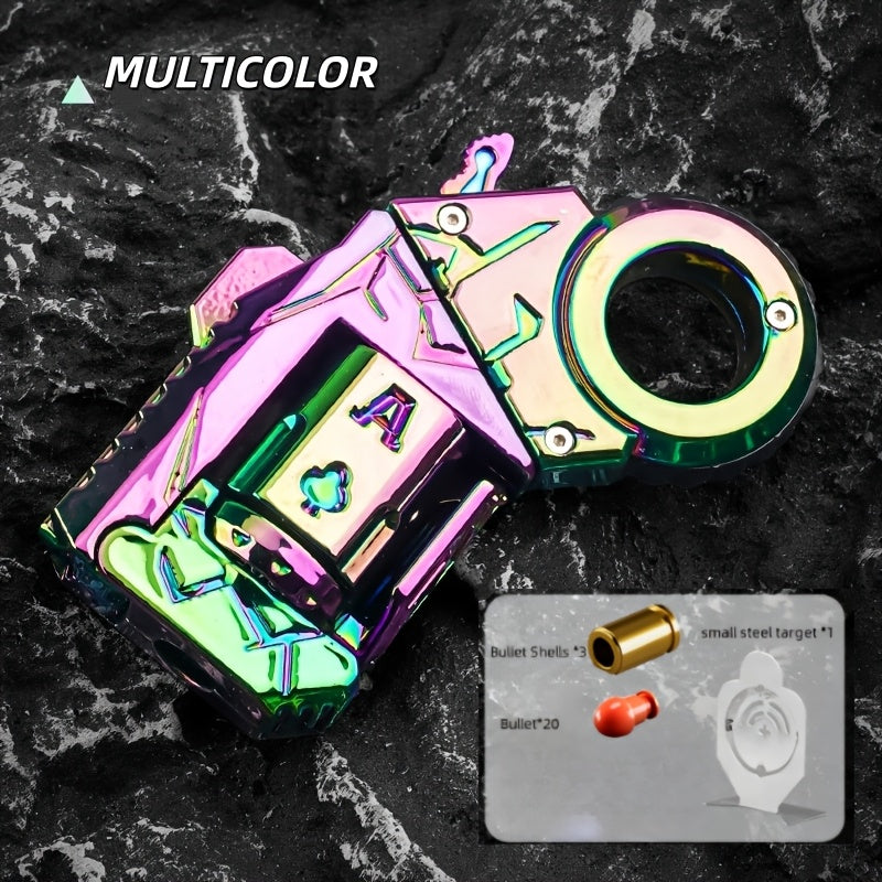 Metal Fidget Spinner Gun – Portable Stress Relief Toy