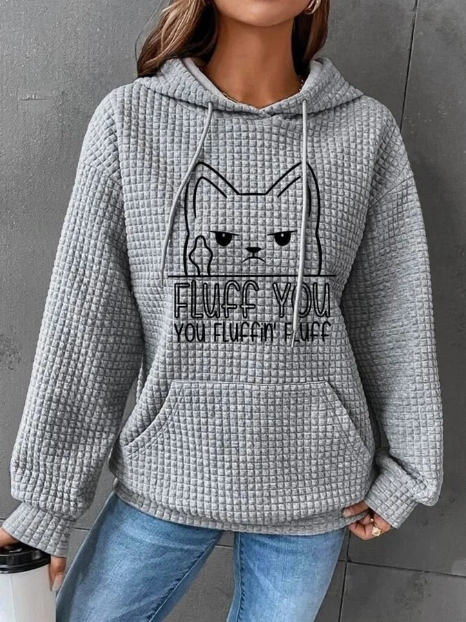 Women's Cozy Casual Drawstring Pullover Hoodie