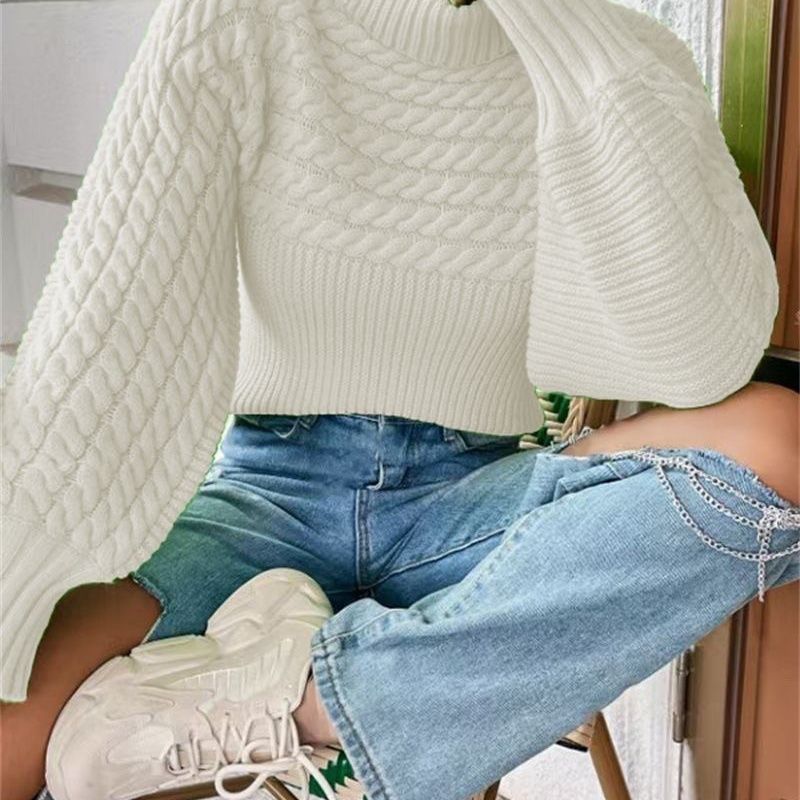 New Versatile Age-reducing Turtleneck Sweater for Fall and Winter