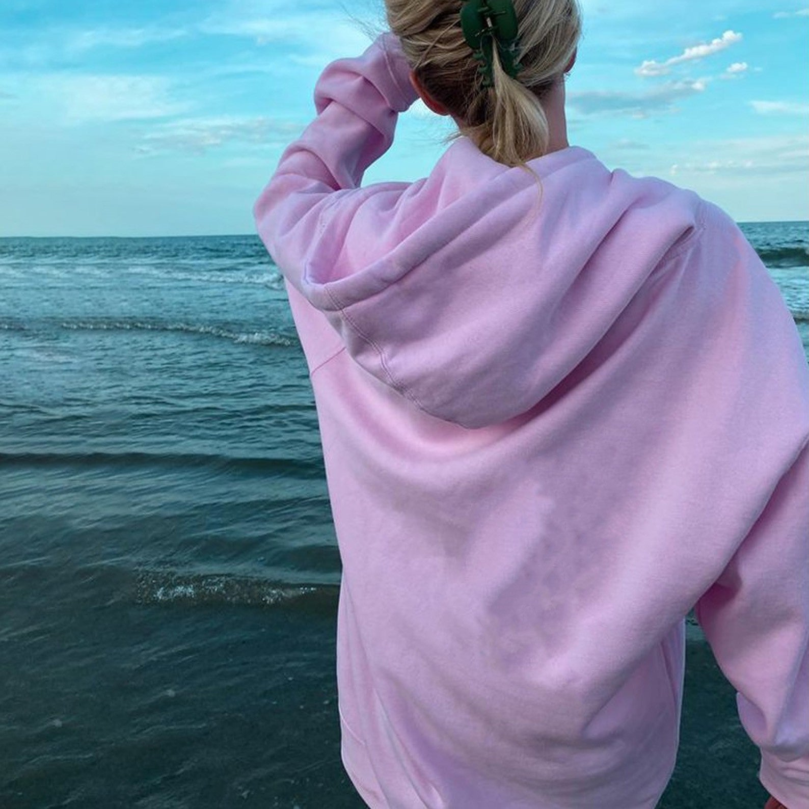 Cozy Fleece-Lined Kangaroo Pocket Drawstring Hoodie