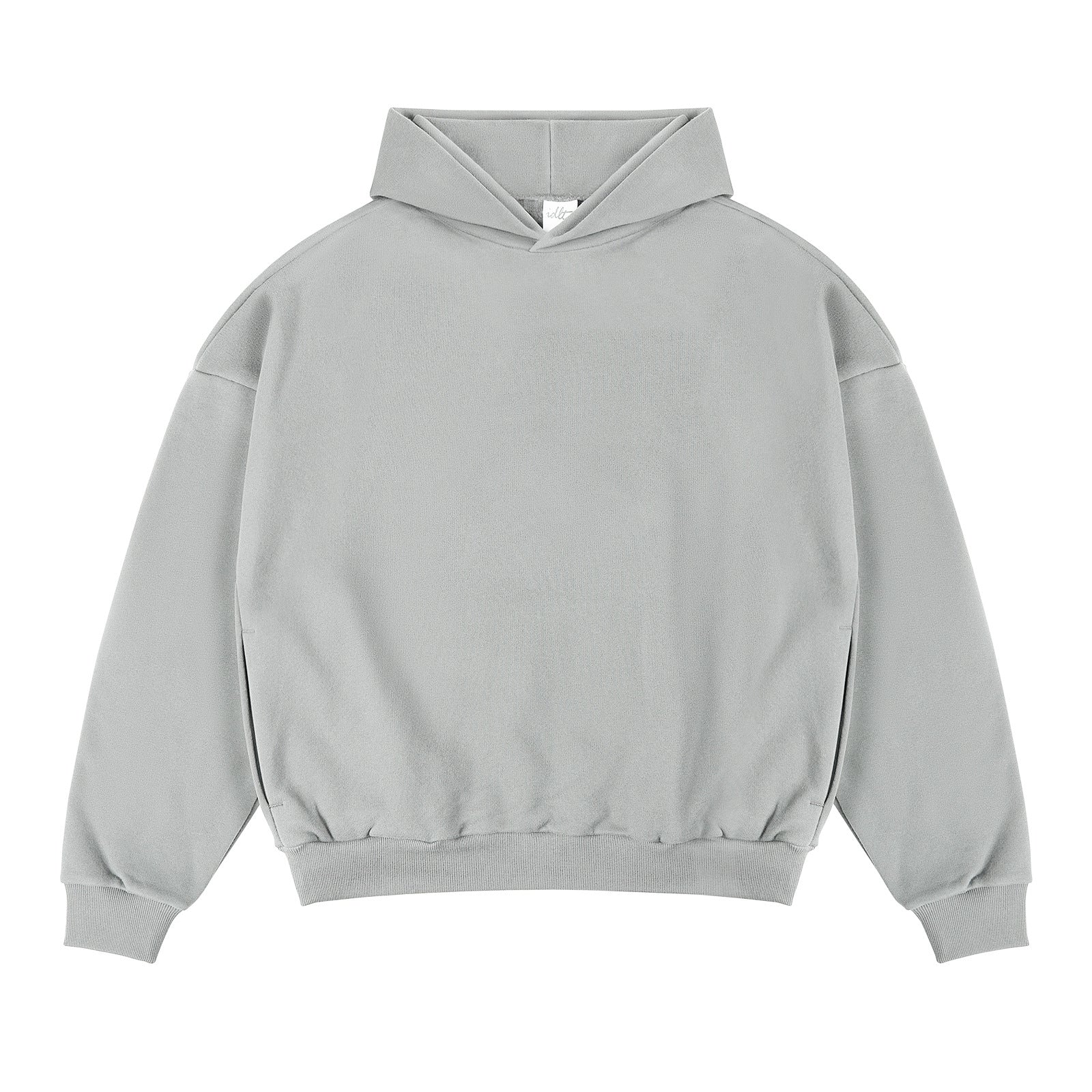 Unisex Fleece-Lined Drop Shoulder Casual Pullover Sweater