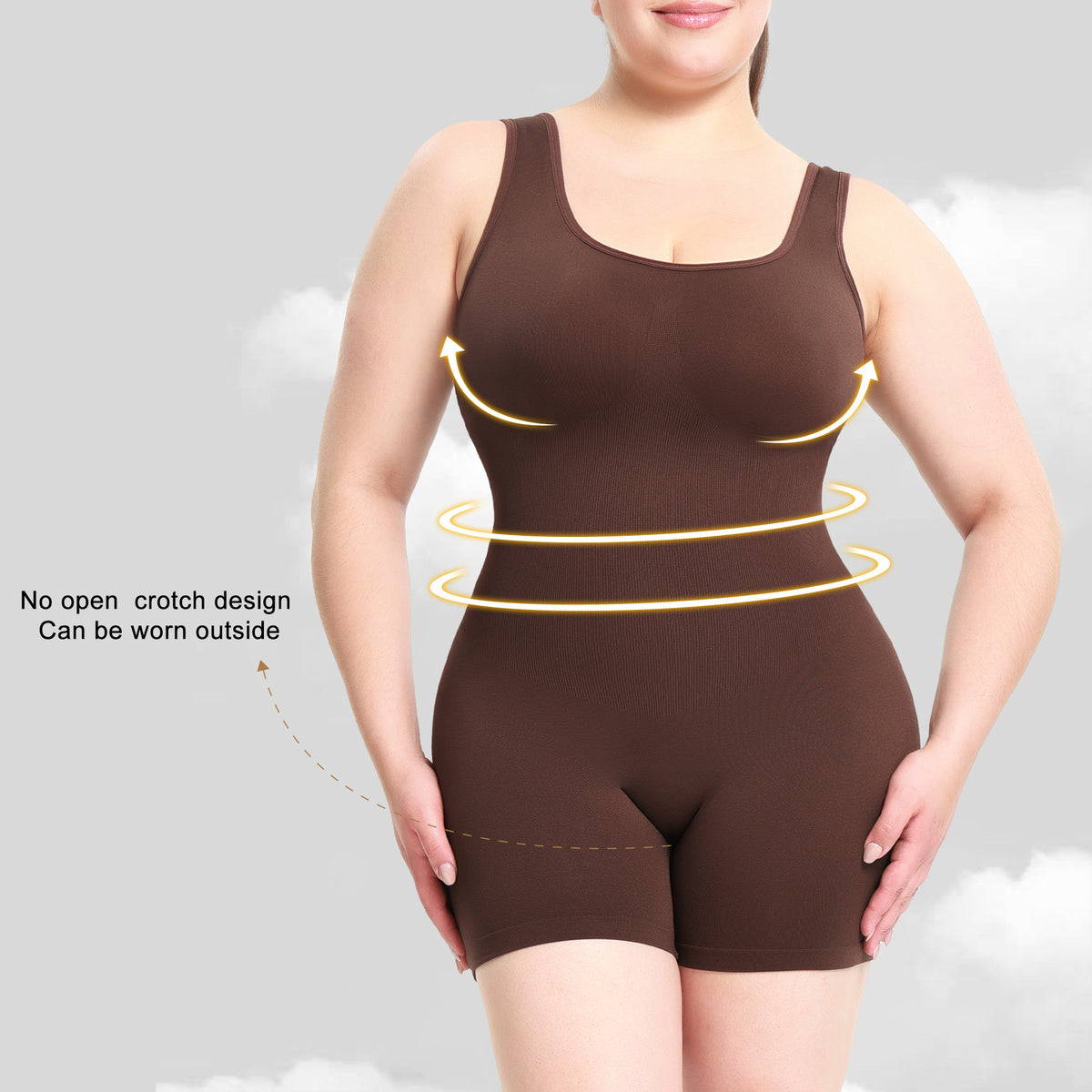 Seamless Sports Shapewear & Tummy Control Bodysuit