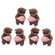 3D Big Belly Shiba Inu Sticker – Glasses Puppy Decorative Sticker for Wall, Refrigerator, Car and Computer
