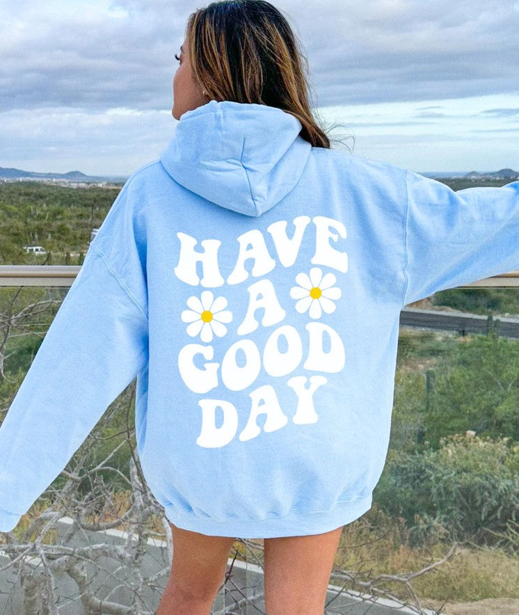 Floral Print Casual Pullover Hoodie for Men and Women