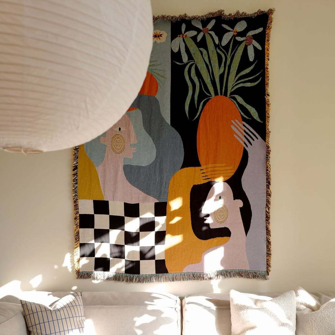Artist Tapestry Creative Sofa Blanket Personalized Decorative Throw