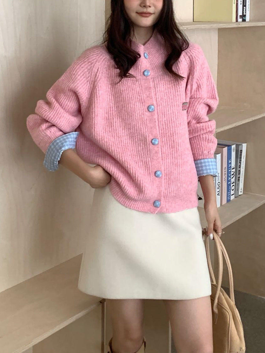 Autumn and Winter New Korean Style Loose Soft Glutinous Lazy Sweater