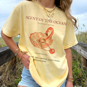 Coastal Vibes Graphic Tee - Butter Yellow