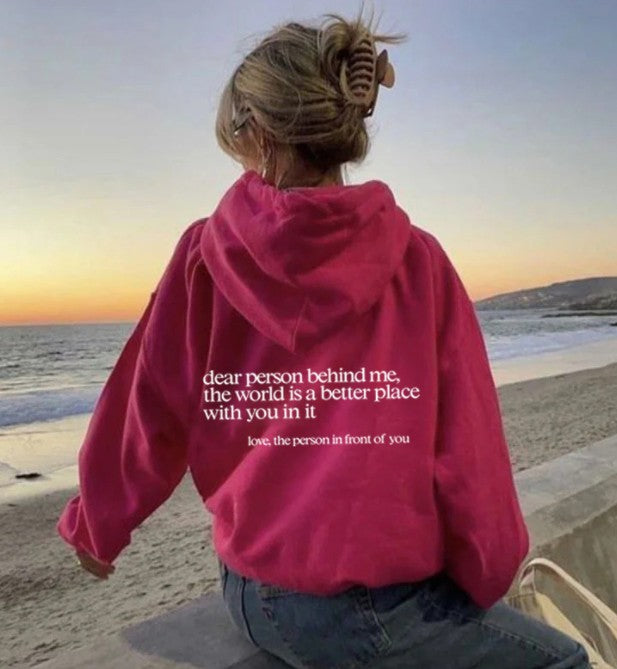 Chic Animal Print Round Neck Women's Polyester Sweater