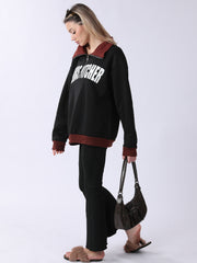 Cozy Women's Long-Sleeve Sweatshirt for Daily Comfort