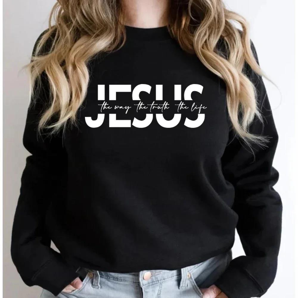 Christian Faith Sweatshirt - The Way The Truth The Life Hoodie