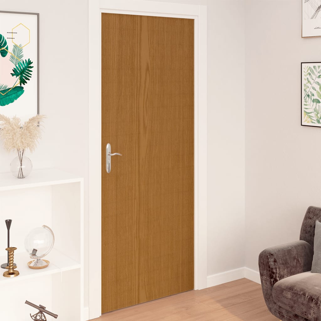 Self-adhesive Door Films, 2 Pieces, White Pvc