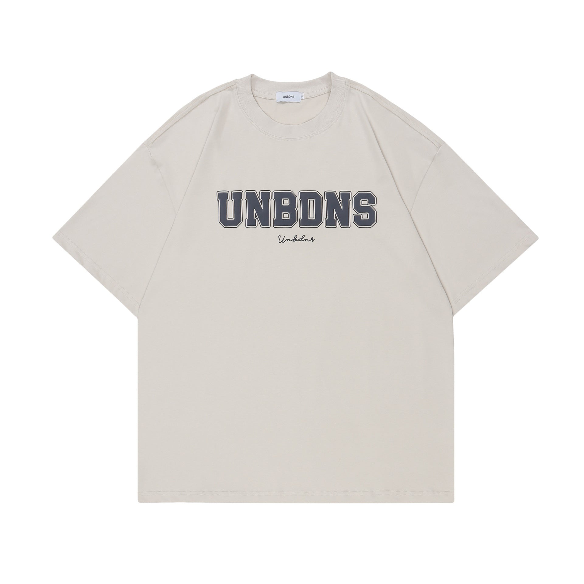Retro Letter Graphic Short Sleeve Casual Streetwear Tee