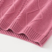 Women's Double-strand Thick Wool Knitted Bottoming Shirt