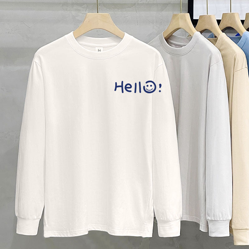 Women's 230g Heavy Cotton Long-Sleeve Tee